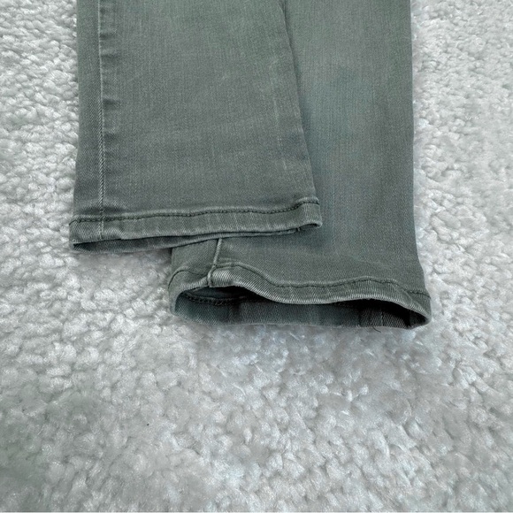 MADEWELL 9" High Rise Skinny Jeans: Garment-Dyed Button-Front stretchy soft 27 - Picture 11 of 13